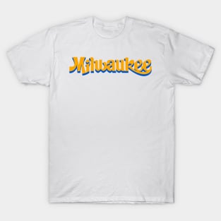 Milwaukee Vintage Text T-Shirt